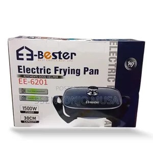 E-Bester Ee-6201 Electric Frying Pan | 1500w Non-Stick 30cm Multi-