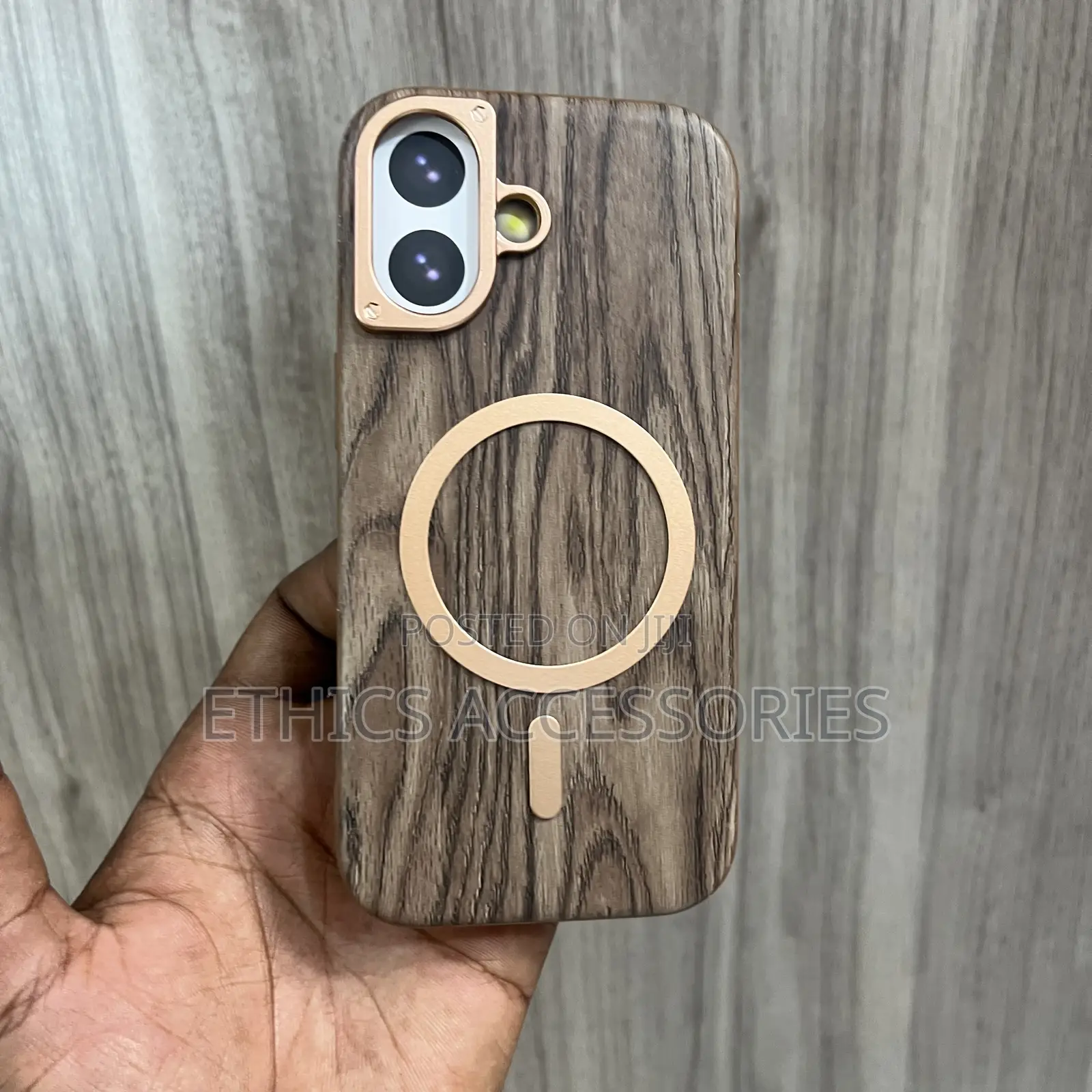 Phone Cases With a Wood Grain Texture