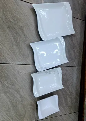 Dinner Plates Set of 24pcs Square