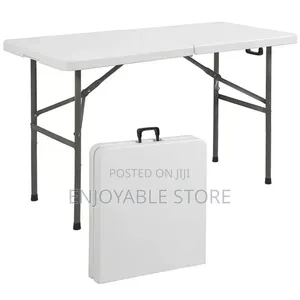 Generic Plastic Foldable Table 120cm Plastic Table 120cm