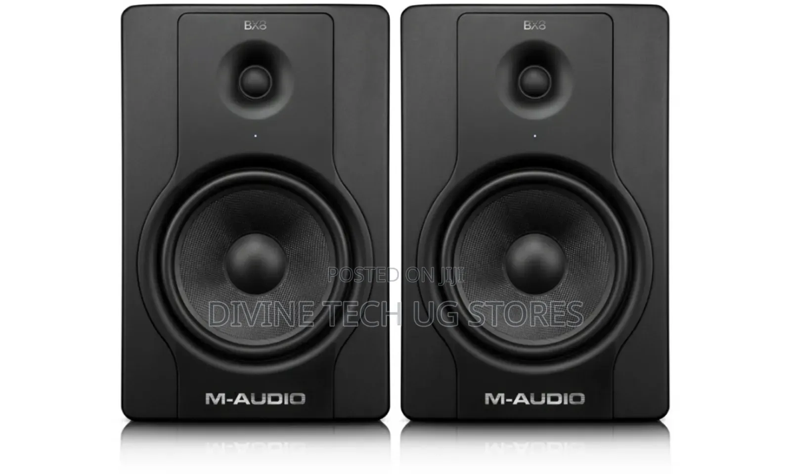M-Audio Bx8 D2 Next-Generation 130-Watt Bi-Amplified Studio Monitors.