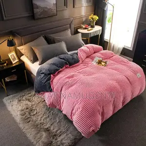 Pink Coral Velvet Duvets