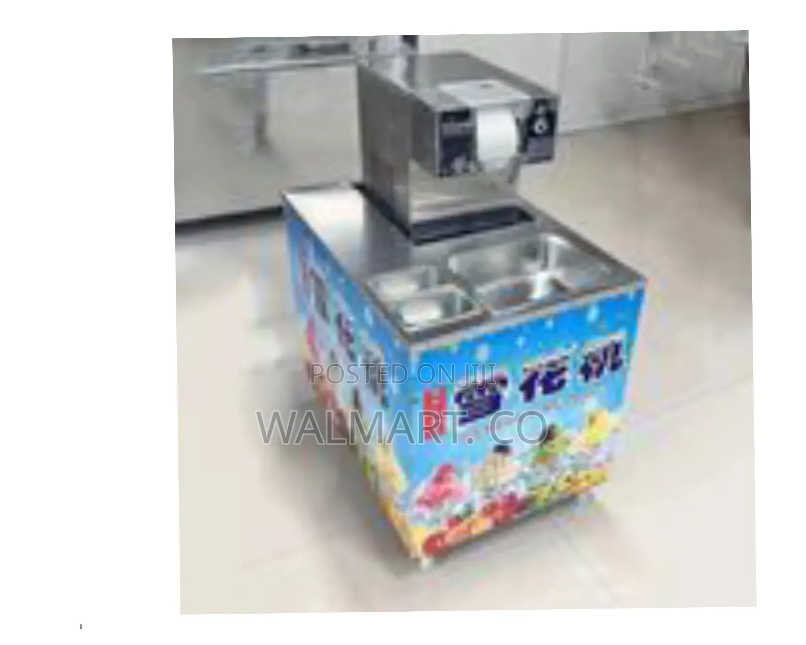 Electric Ice Shaver Snow Flake Wind Refrigeration Ice Crusher Machine