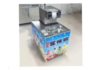 Electric Ice Shaver Snow Flake Wind Refrigeration Ice Crusher Machine