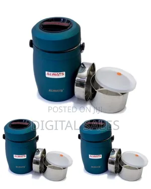 Always Vacuum Insulated Thermo Food Flask,Lunch Box, Warmer, 2 Litre