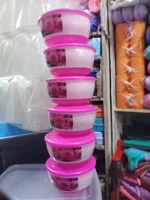 Colored Food Storage Containers Plastic Food Storage Containers 6pcs