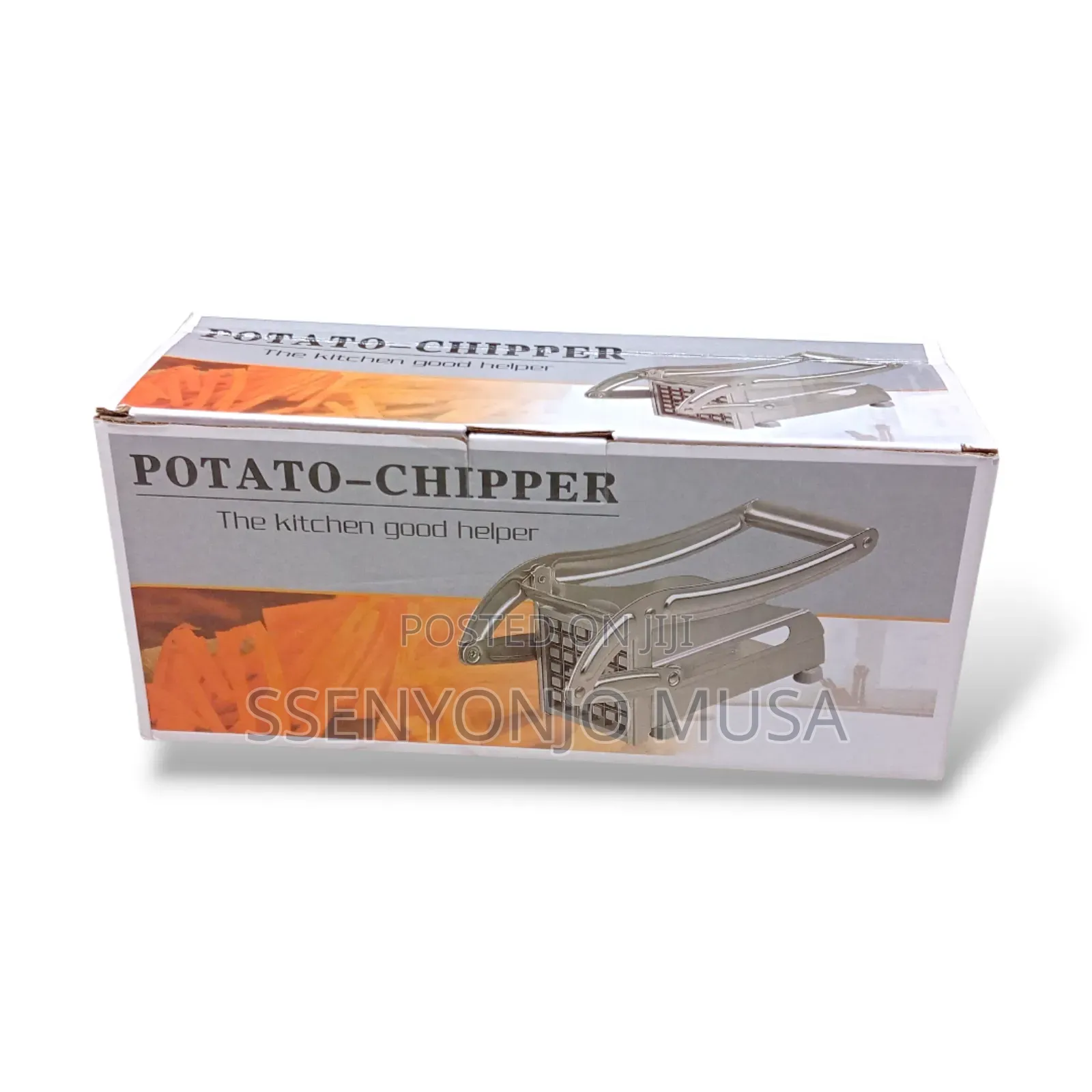 Stainless Steel Potato Chipper Cutter With 2 Blades | French Fries.
