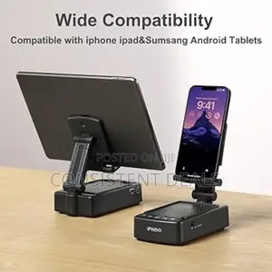 2in1 Phone Stand With Speaker