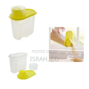 2.5 Litre Food Plastic Storage Grains Cereal Container