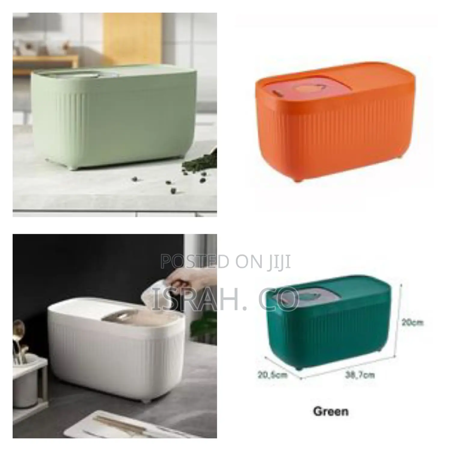 10kg Rice Bucket Insect-Proof Moisture-Proof Grain Storage
