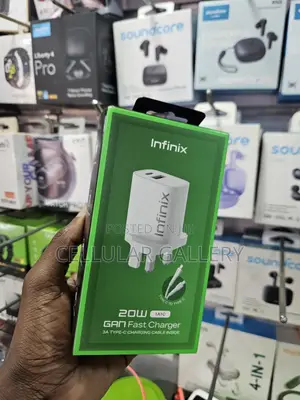 Infinix 20w Gan Fast Charger