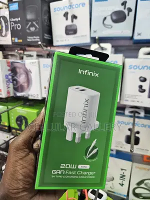 Infinix 20w Gan Fast Charger