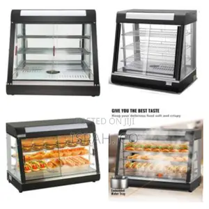 66*45*68cm Efficient Countertop Food Warmer Display Case