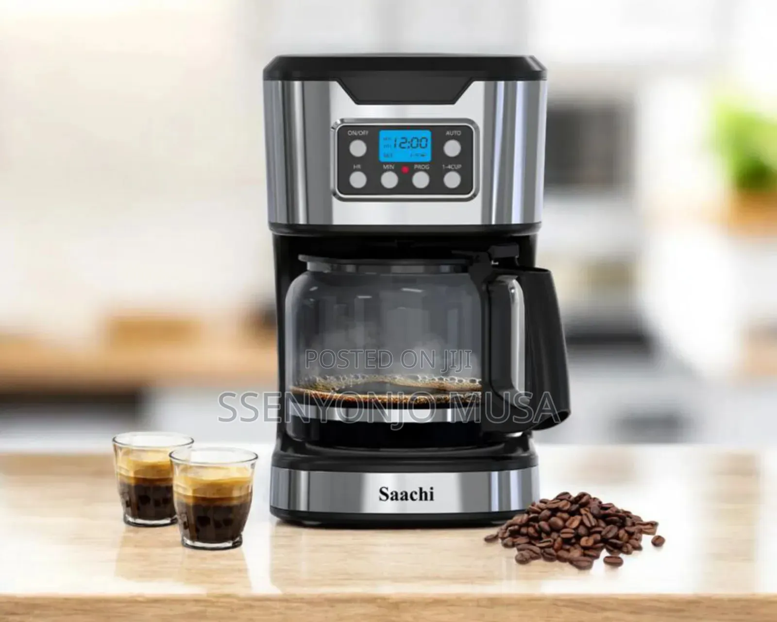 Saachi Drip Coffee Maker | 1.8l Programmable Coffee Machine