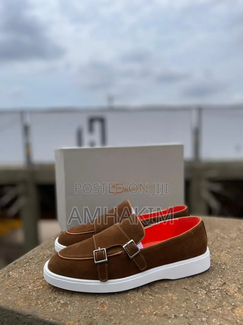 Classic Men Santomi Monk Strap Suede Sneakers In Stock