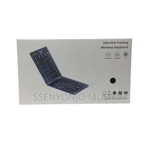 Foldable Wireless Keyboard Mouse Combo | Transparent Bt Typepad