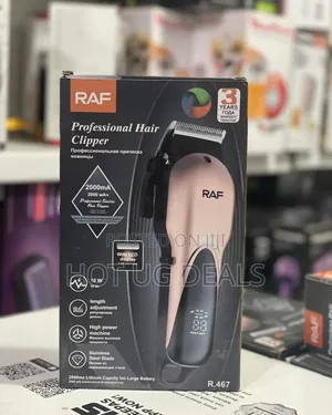 Raf Professional Cordless Hair Trimmer / Clipper Set - Multicolor