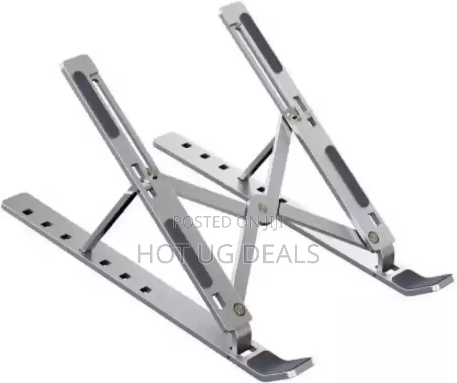Adjustable Aluminum Laptops Stand - Silver