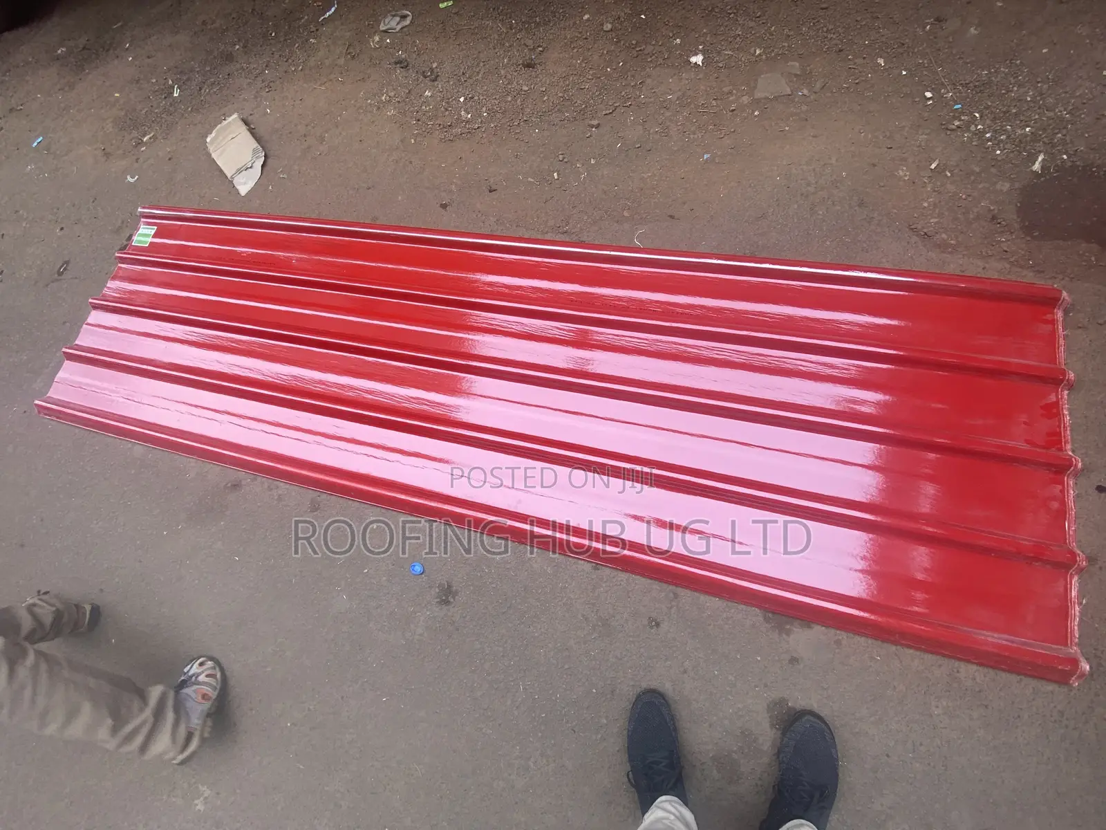 Translucent / Fiber Sheets ( Red Colour )