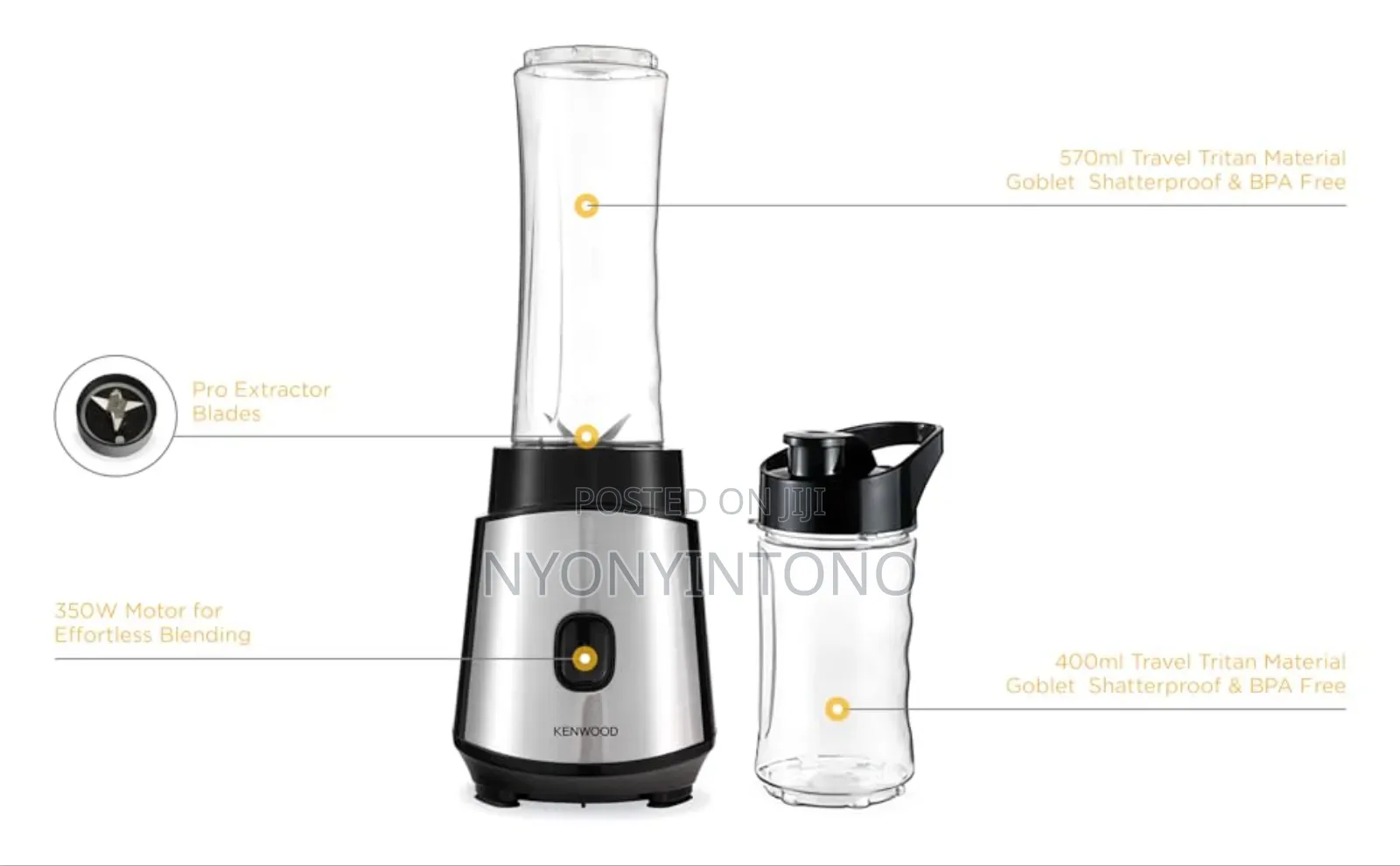 Kenwood 350w Powerful Nutri Blender Blm05
