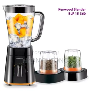 Kenwood 550w Powerful and Durable Blender With 2grinders Blp15.360