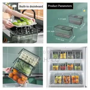 Refrigerator Storage Containers Set