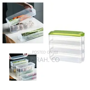 3 Layer Food Storage Fridge Container