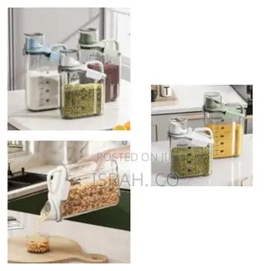 3 Pieces of 2500ml, 1800ml, 1500ml Cereal Containers