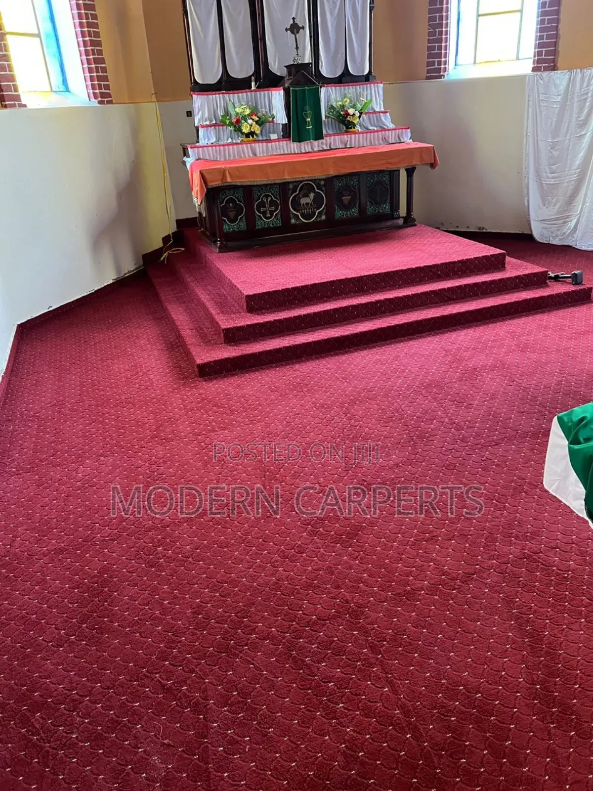 Wall to Wall Office Wollen Carpets