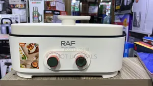 Raf 6l Multifunctional Electric Hot Pot Cooker & Steamer - Cream