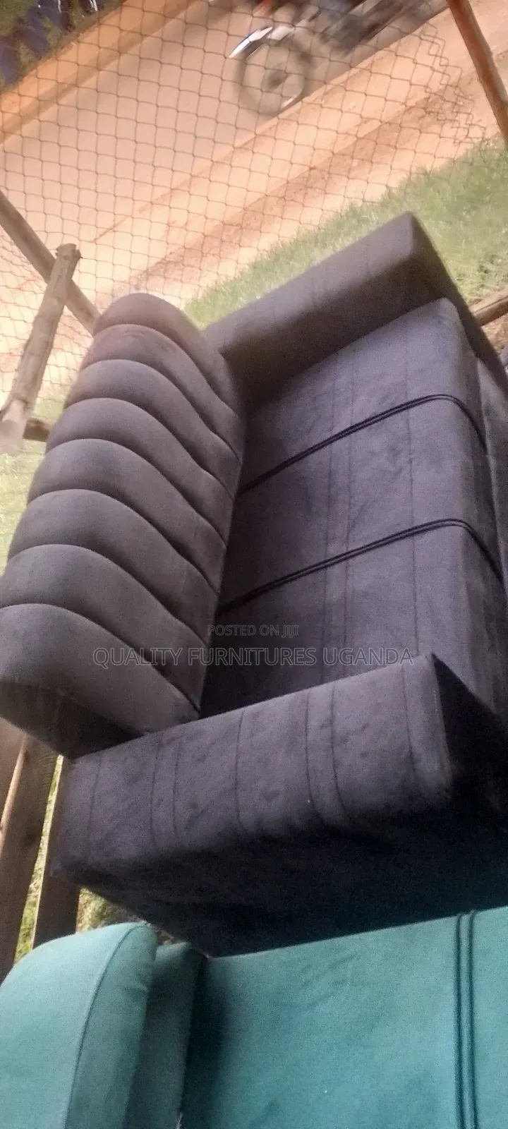 Classy High Density Fabric 2 Seater