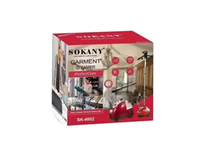 Sokany 2000w Garment Steamer - Fast Heat Up, 1.6l Removable-