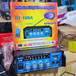 Bluetooth Mp3 Digital Amplifier (Microphone Port)