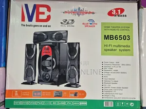 3.1 Ch Hometheater Woofer With Remote, Hi-Fi Multimedia Speaker System