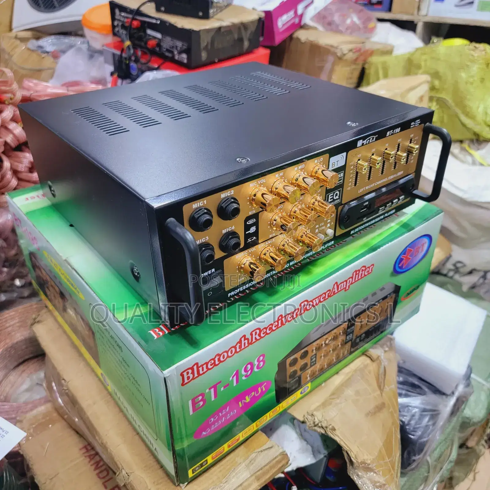 Powerful Amplifier 198bt