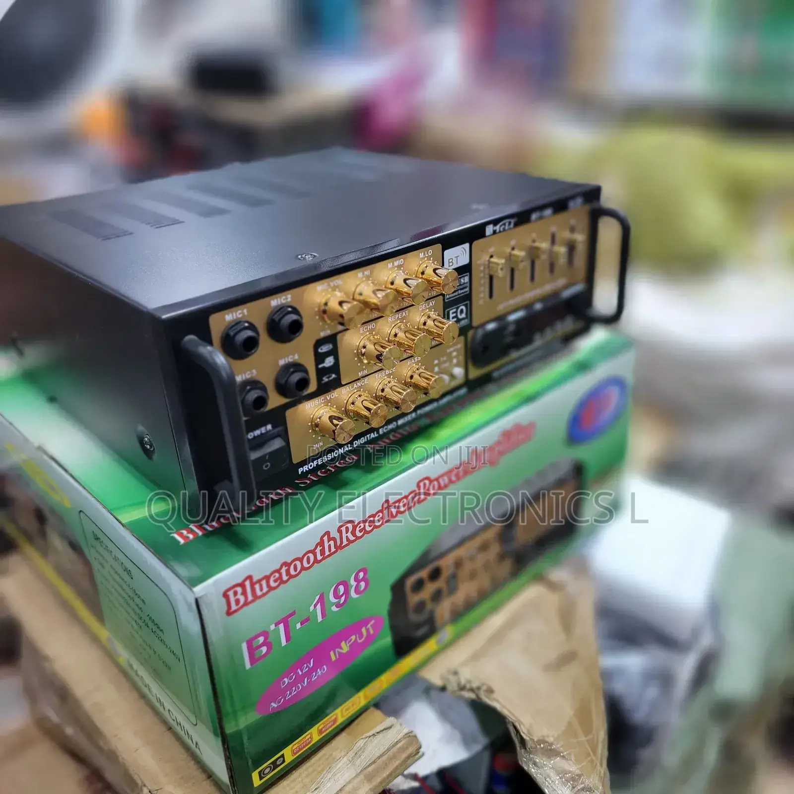 Powerful Amplifier 198bt