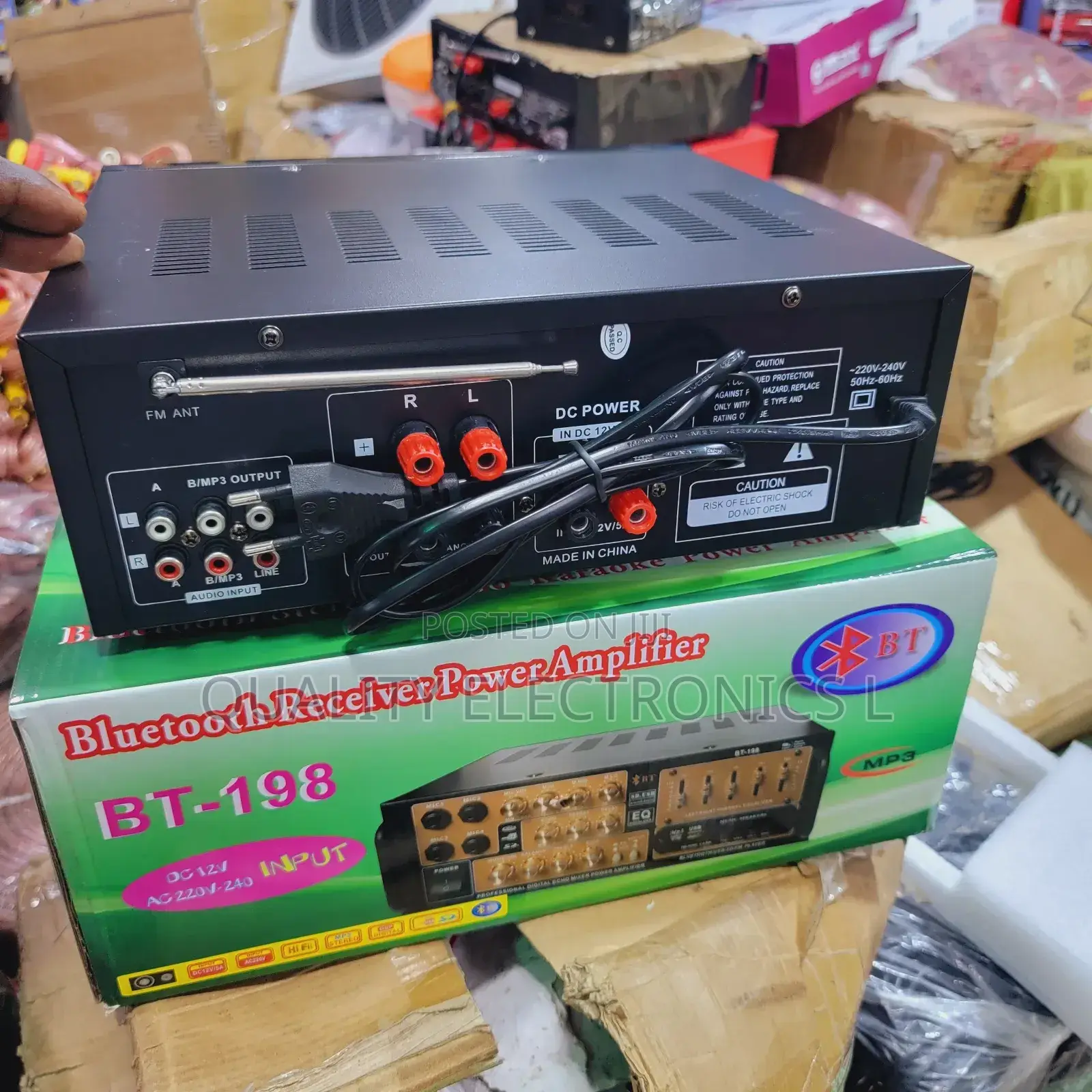 Powerful Amplifier 198bt