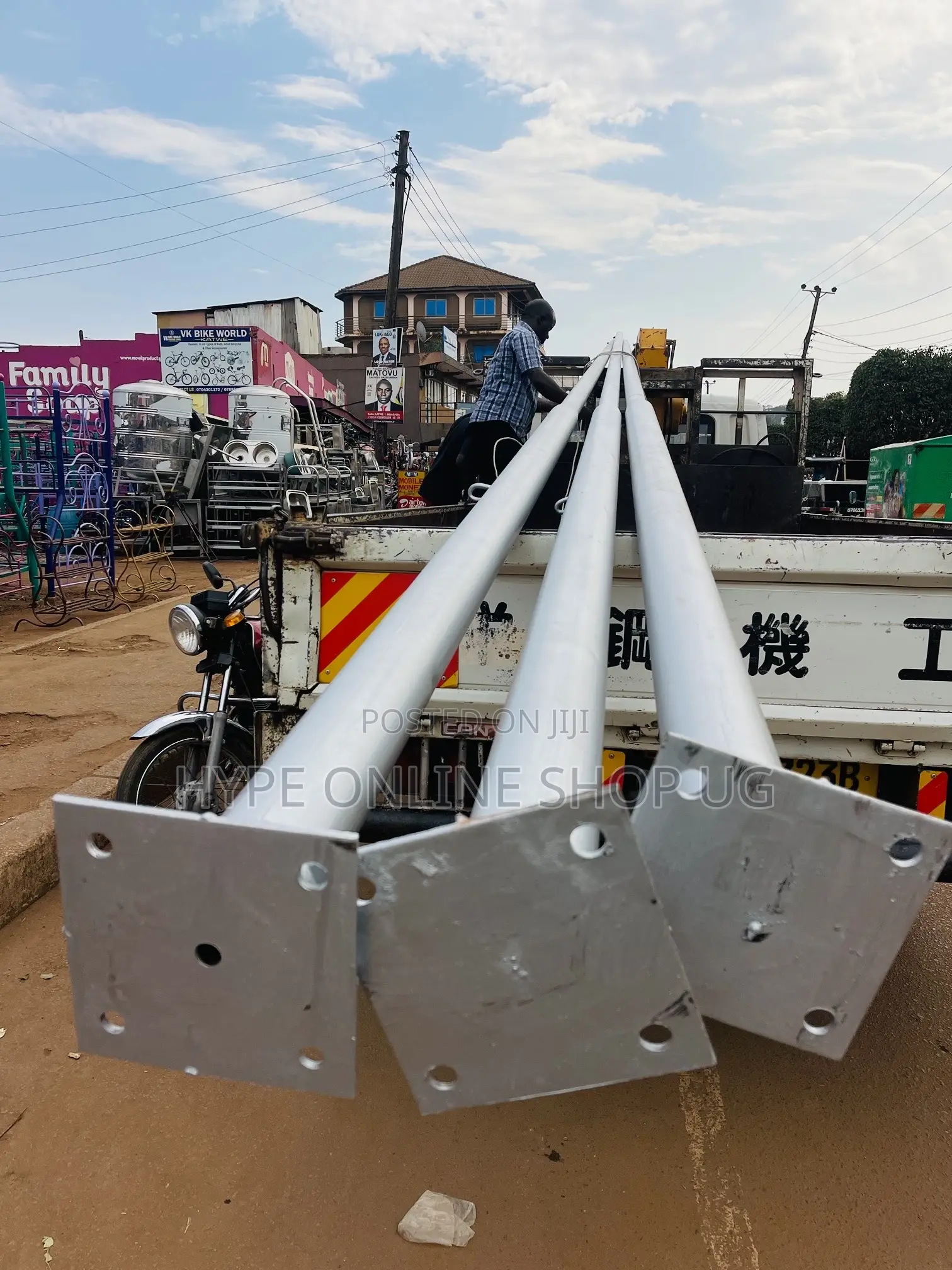 10 Meters Flags Poles