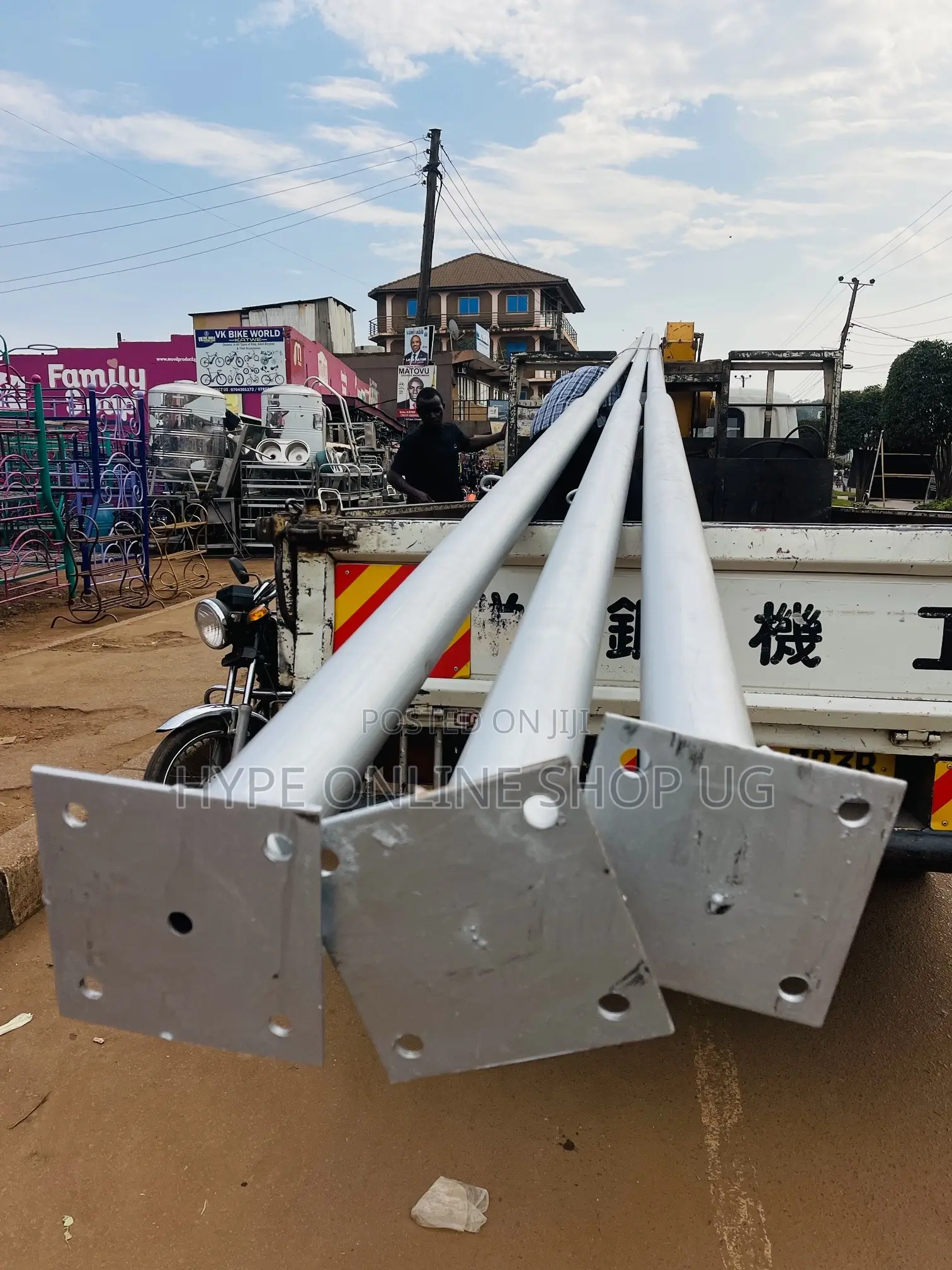 10 Meters Flags Poles