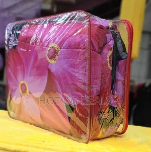5x6 Duvet Set With 1 Bedsheet, 2 Pillow Cases - Multicolor