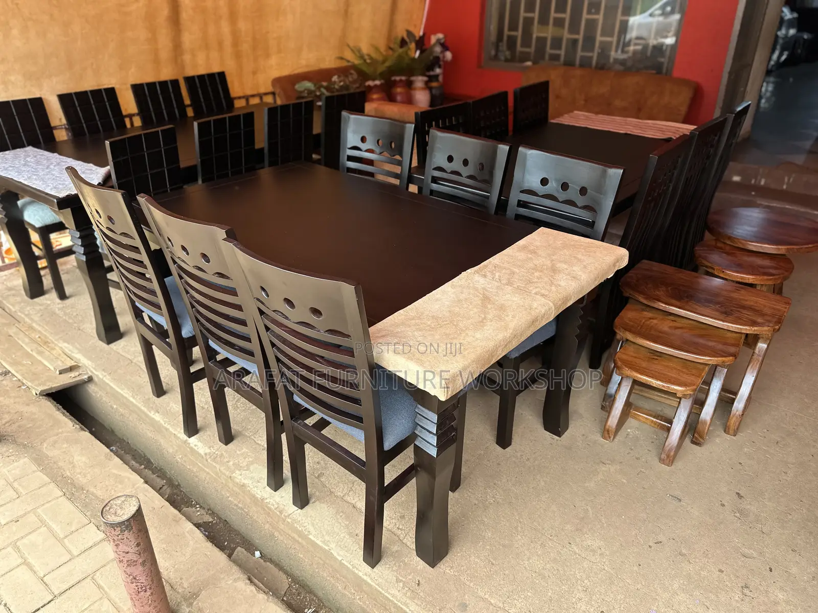 Modern Solid Dining Set