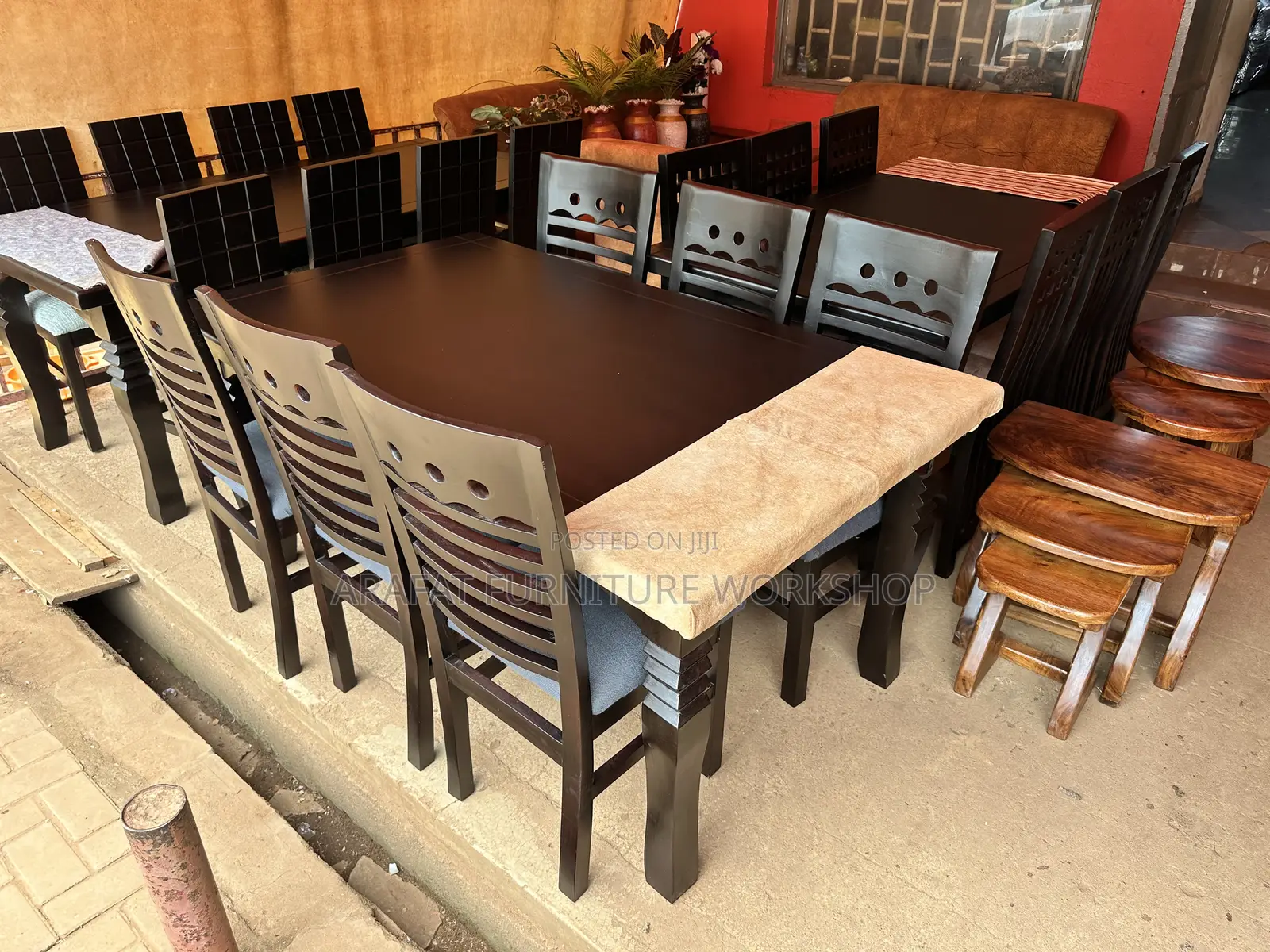 Modern Solid Dining Set