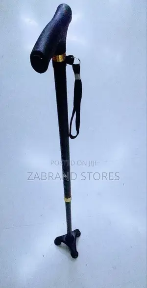 Adjustable Quad Cane Walking Stick With Touch