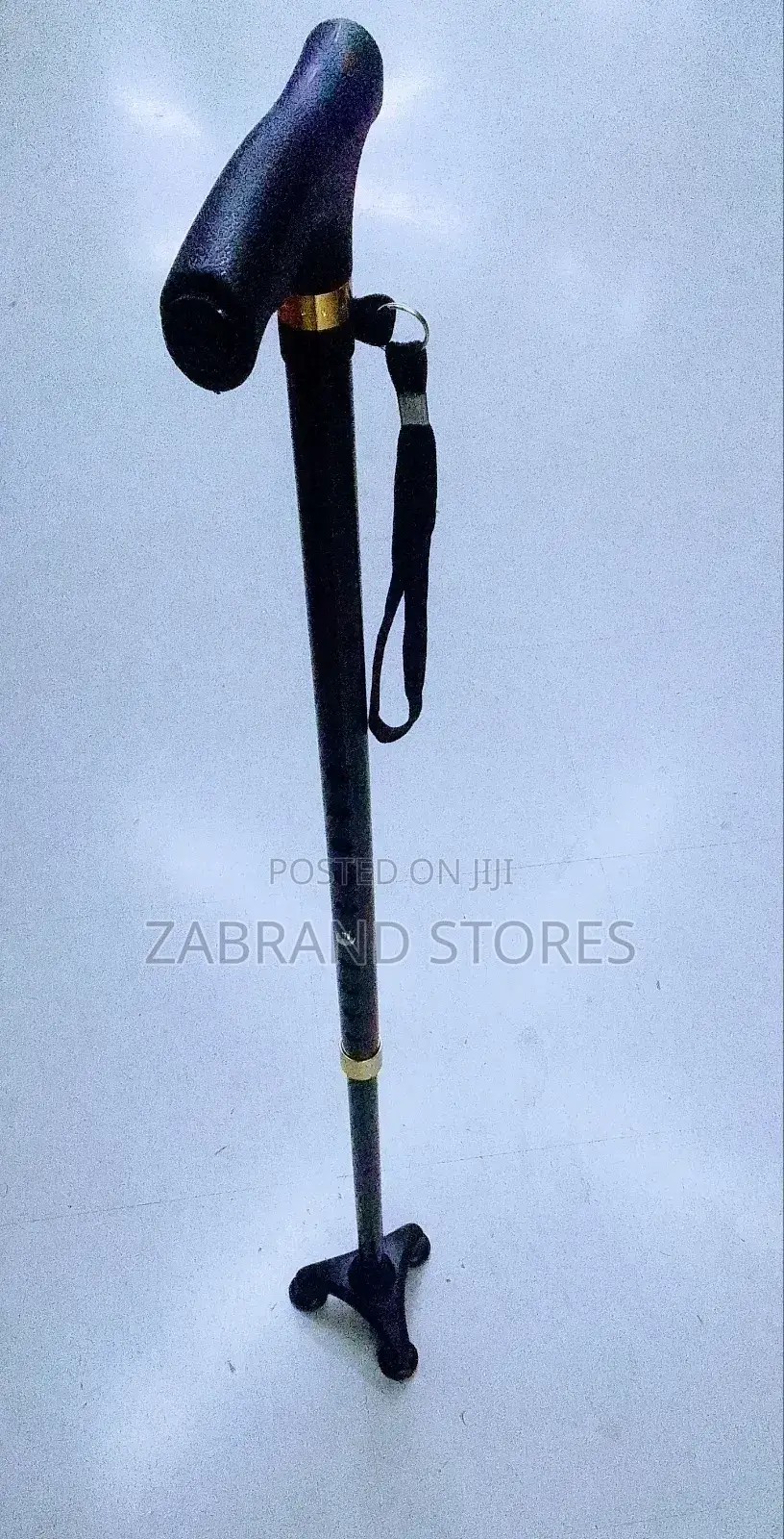 Adjustable Quad Cane Walking Stick With Touch