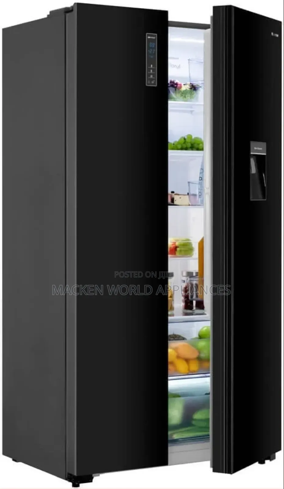 750 Liters Hisense Side by Side Fridge Dispenser Inverter Compressor