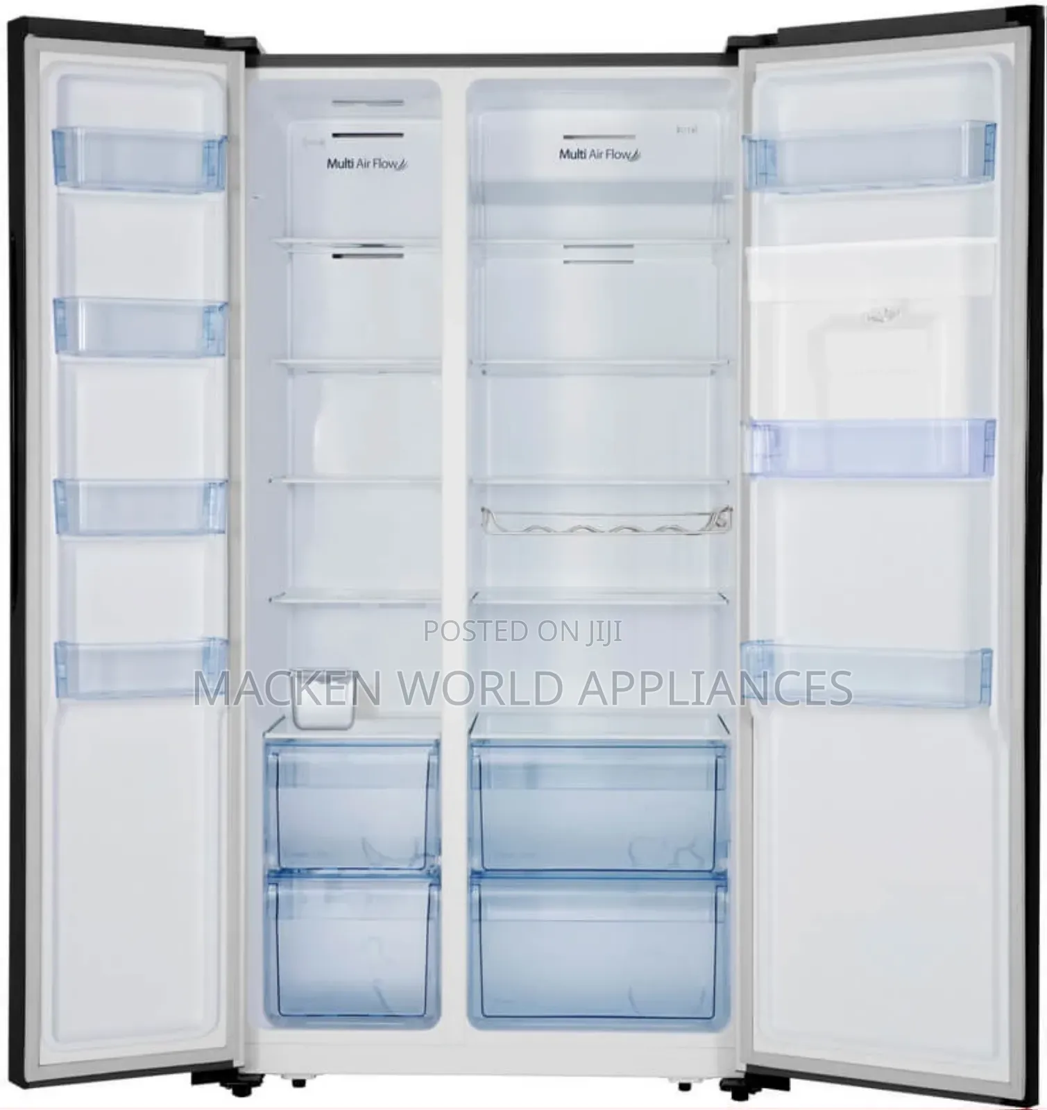 750 Liters Hisense Side by Side Fridge Dispenser Inverter Compressor