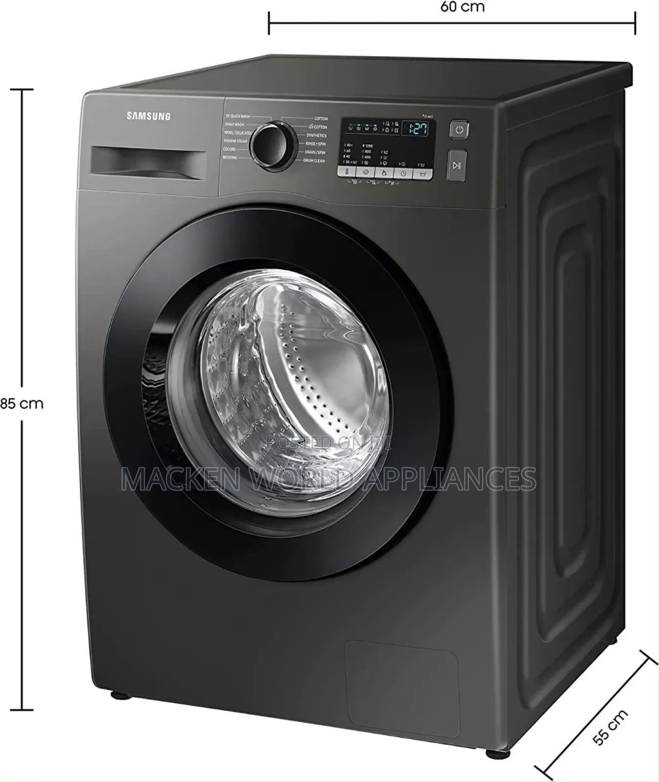 Samsung 7kg Fully-Automatic Front Loading Washing Machine Ww70t4020cx