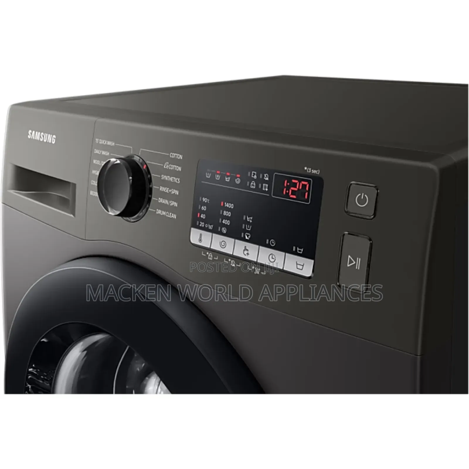 Samsung 8kg Front Loading Washing Machine Ww80t4020cx, 1400rpm