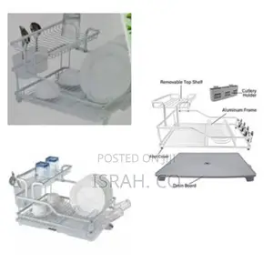 Vertical Dish Drainer/Kitchen Storage Rack