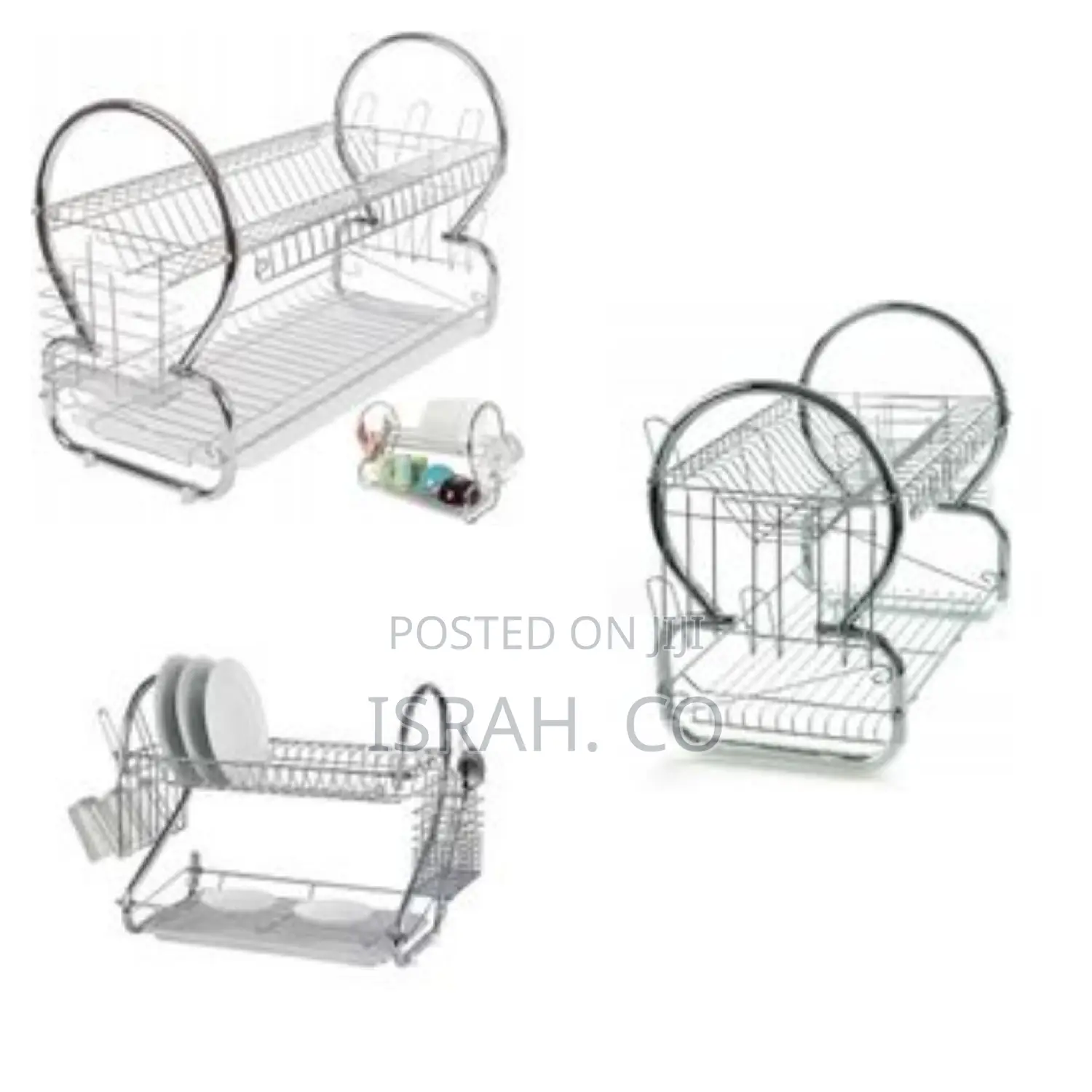 Strong Frame -22 Inch Antirust Stainless Steel Dish Drainer.